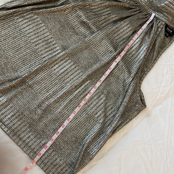 Anthropology MAEVE Metallic Halter Top HOLIDAY PERFECTION size XL - Picture 7 of 7